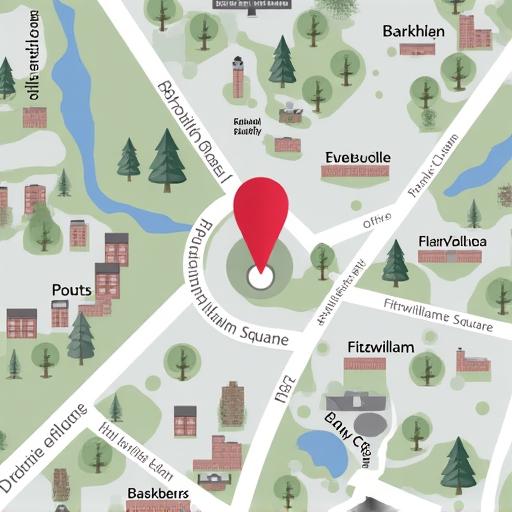 Location map of Basilik Flow office at Fitzwilliam Square, Dublin